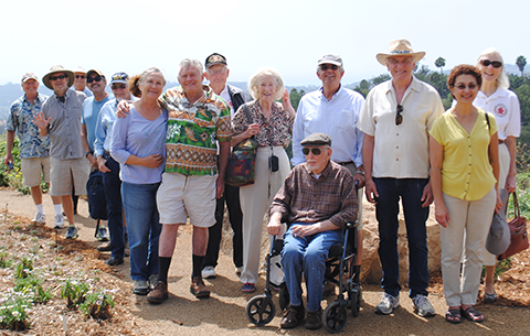 Garden Club Posing for a photo